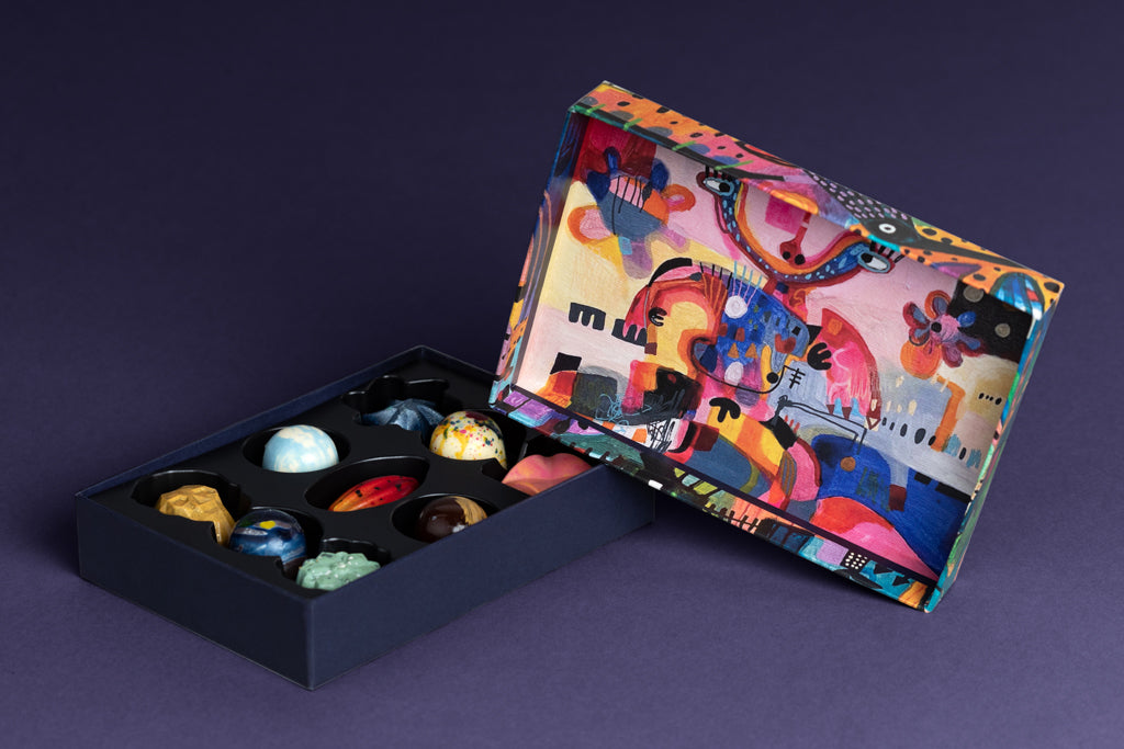 shirin_moarefi_artist_collaboration_truffle_chocolates_mychocolate